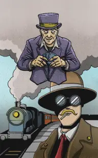 Crime on the Gambler Express