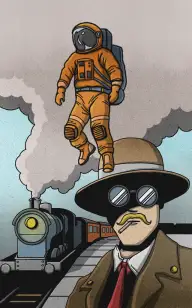 Dead Astronaut on Platform 22