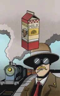 Crime on the Milk Carton Express