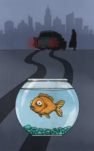 Late Night Goldfish Exchange