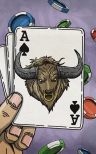 The Bull Joker Card