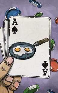 The Frying Pan Joker Card