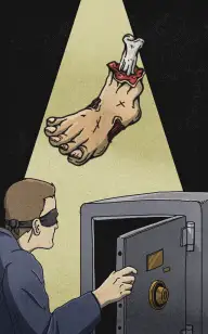 Robbery at the Big Toe Museum