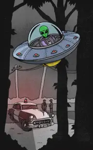 The Alien on the Loose