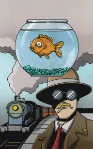 Dead Goldfish on Platform 22