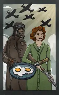 The Egg's Last Dogfight