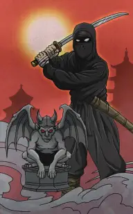 Midnight Gargoyle Assassin