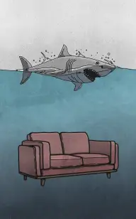 Sofa Shark Bait