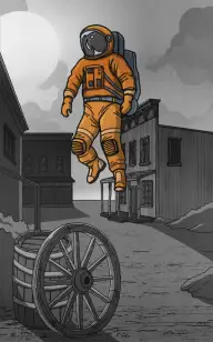 The Ghost Town's Astronaut