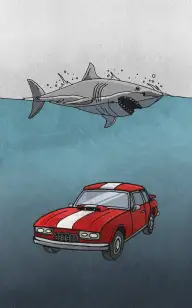 The Race Car, Monster of the Sea