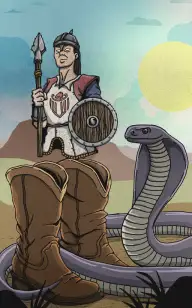 Buck's Paladin-Skin Boots