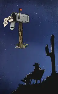 Nightfall on Mailman Ranch