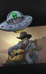 A Cowboy's Singing Spaceship