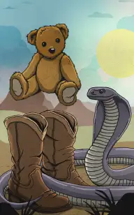 Buck's Stuffed Toy-Skin Boots