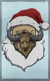 Santa's Favourite Bull