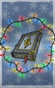 Book Wrapped in Lights