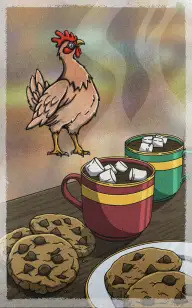 The Bird & Santa's Cookies