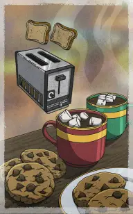 The Toaster & Santa's Cookies