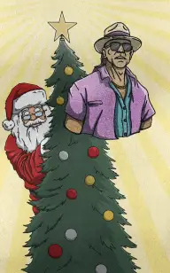 The Uncle Waiting for Santa