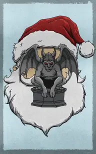 Santa's Favourite Statue