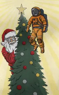 Christmas Eve with My Spaceman