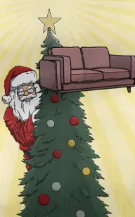 Santa's Couch is Coming to Town