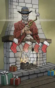 The Sheriff Down the Chimney