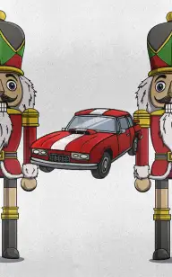 Race Car Nutcrackers