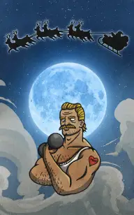 The Bodybuilder  During Christmas Night