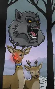 The Wolf's Light in the Snow