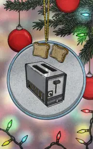 The Christmas Toaster Decoration
