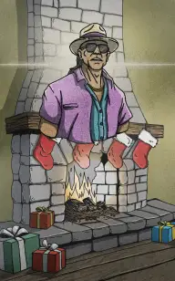 The Stepbrother Down the Chimney