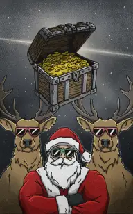 Santa & Treasure on Watch