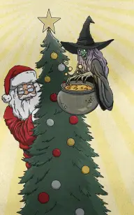 The Witch Waiting for Santa