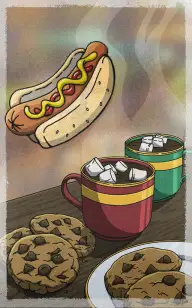 Hot Chocolate Hot Dog