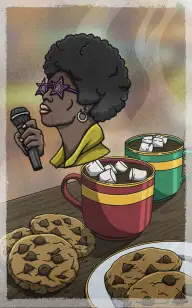 The Superstar on Christmas Morning