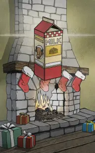 The Milk Carton Down the Chimney