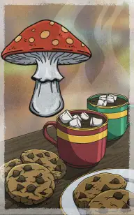 The Toadstool & Santa's Cookies