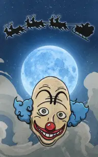 The Clown During Christmas Night