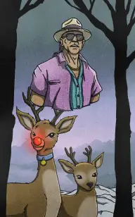 The Uncle's Light in the Snow