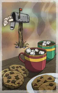 The Letter & Santa's Cookies