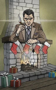 The Gangster Down the Chimney