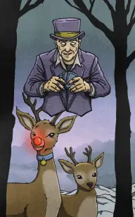 The Magician's Light in the Snow