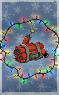 Bomb Wrapped in Lights