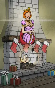 The Queen Down the Chimney