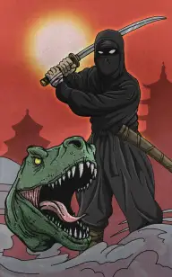 Midnight Dinosaur Assassin