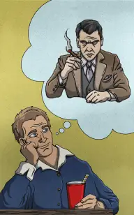 Gangster Lost in Thoughts