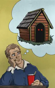 Doghouse Daydreaming