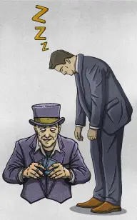 Magician Sleepwalking