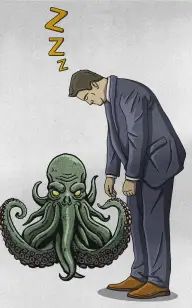 Octopus Sleepwalking